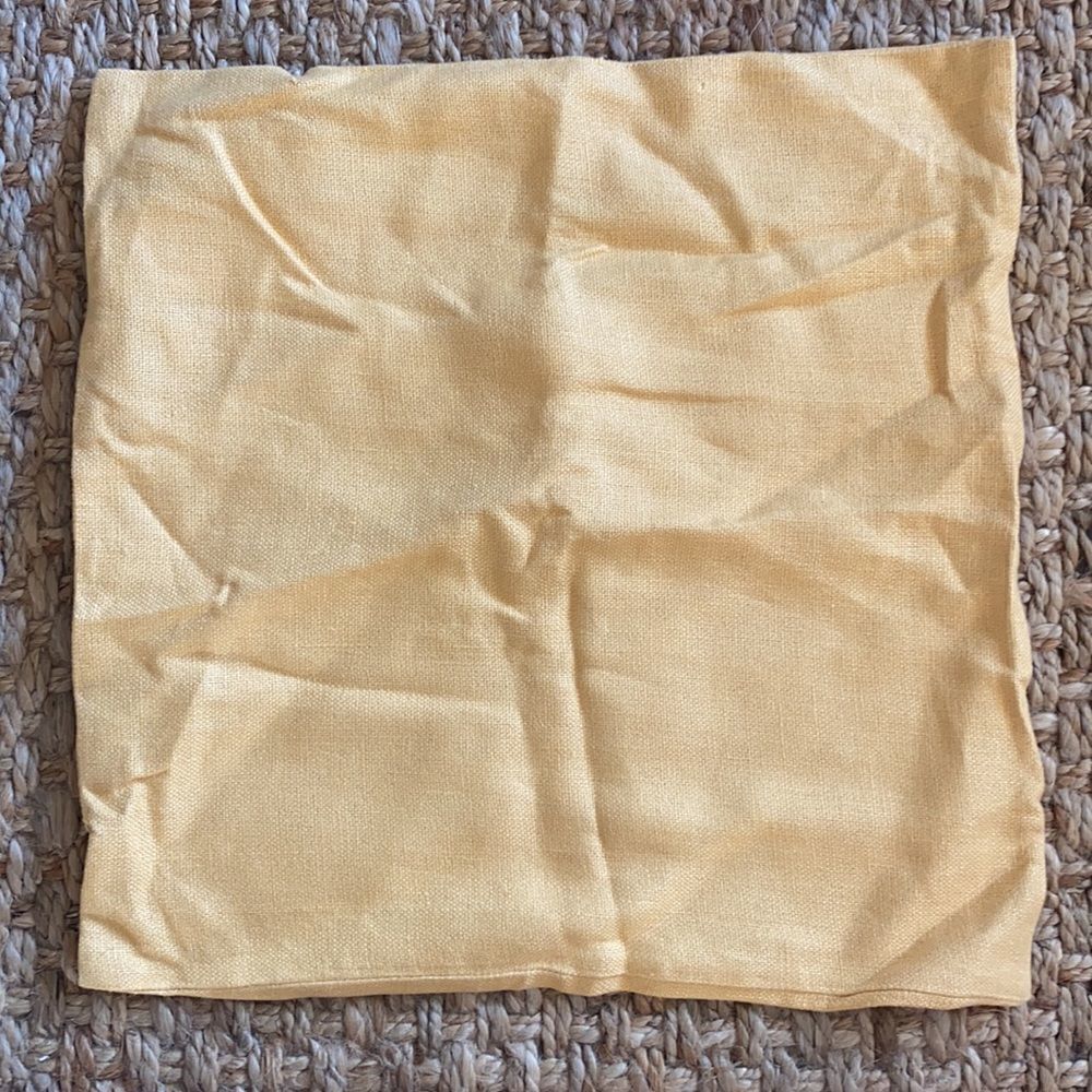 Pottery Barn Textured Button Pillow - Picture 3 of 4